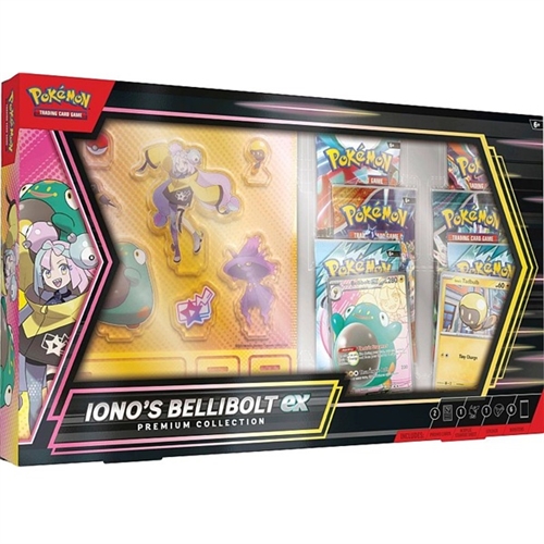 Iono's Bellibolt ex Premium Collection Box - Pokemon kort